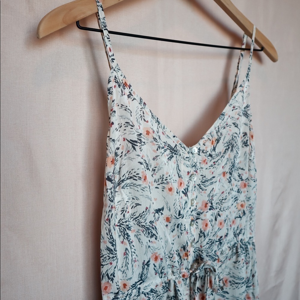 Floral high-low midi dress - Picture 4 of 4